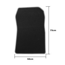Car Floor Mat Set OCC Motorsport OCCRT0038YE Yellow Renault Modus 5 Pieces
