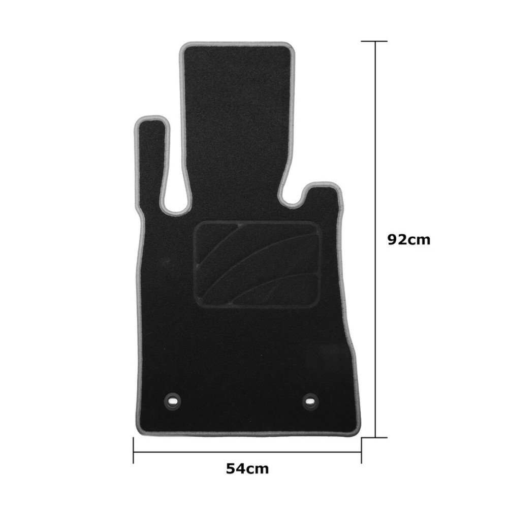 Car Floor Mat Set OCC Motorsport OCCMC0046YE Mercedes W1401 Clase S Largo 5 Pieces