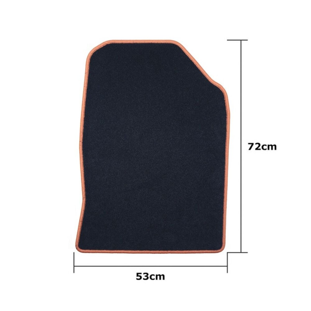 Car Floor Mat Set OCC Motorsport OCCKI0038YE Kia Xceed 5 Pieces