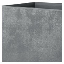Plant pot Deroma Grey 25 cm Plastic Squared Bucket Ø 25 cm