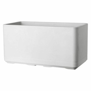 Jardinière auto-arrosante Deroma Perle 78 x 38 x 39 cm Plastique Rectangulaire Ø 78 cm