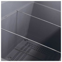 Self-watering planter Deroma Anthracite 78 x 38 x 39 cm Plastic Rectangular