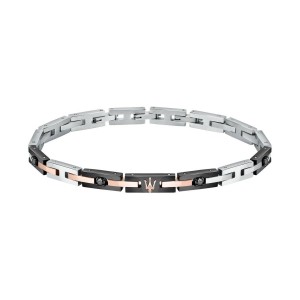 Men's Bracelet Maserati ICONIC Stainless steel Silver