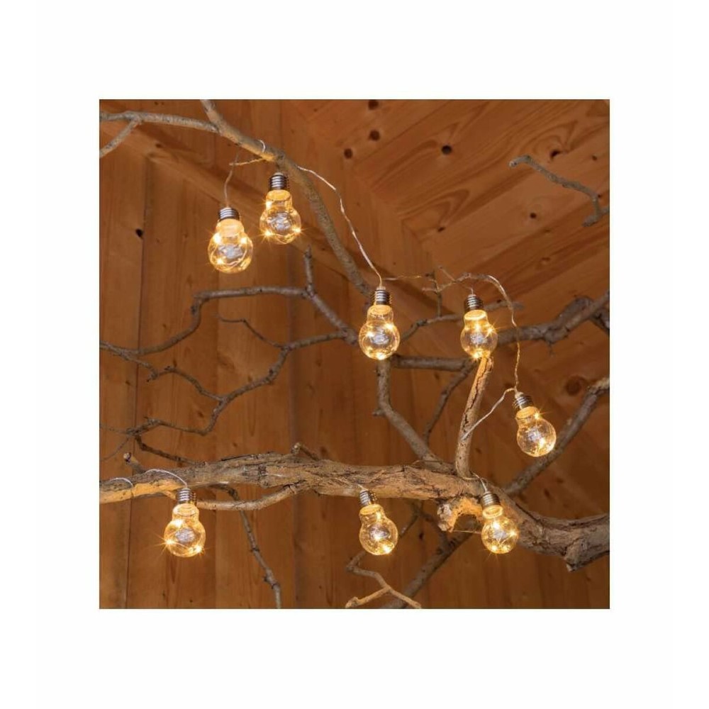 LED-Lichterkette Lumineo Außenbereich Solar Glühbirne (4,5 m)