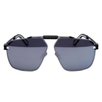 Men's Sunglasses PHILIPP PLEIN SPP049M SHINY PALLADIUM SEMI MATTE BLACK