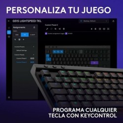 clavier et souris Logitech 920-012559 Noir Espagnol Qwerty QWERTY