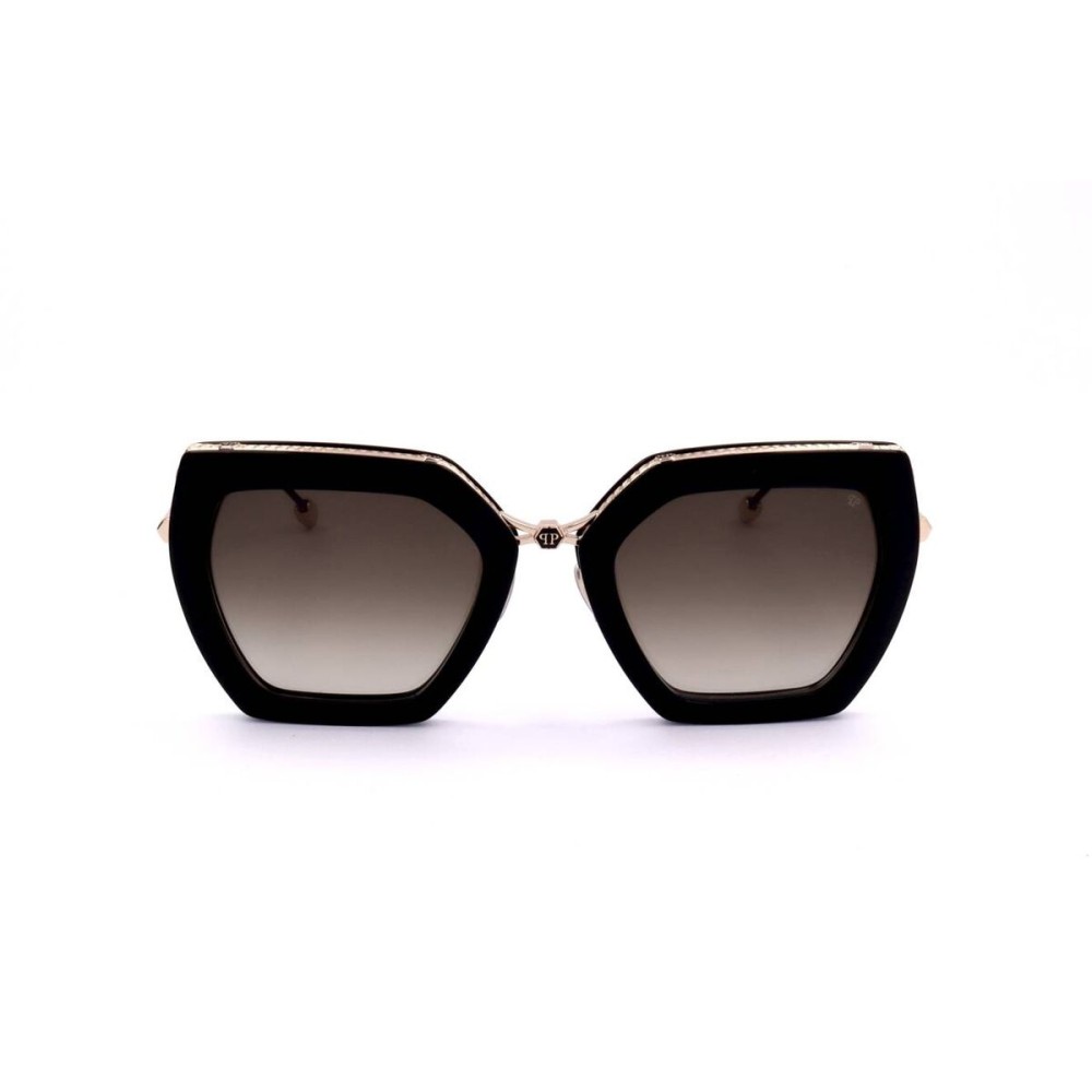 Ladies' Sunglasses PHILIPP PLEIN SPP097S SHINY DARK BLACK