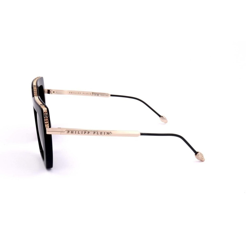 Ladies' Sunglasses PHILIPP PLEIN SPP097S SHINY DARK BLACK