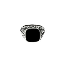 Ladies' Ring Albert M. WSOX00075.S-24 Silver Black 24