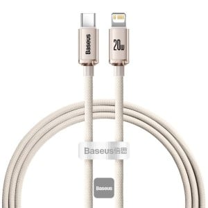 Câble USB vers Lightning Baseus CAJY001304 Rose 1,2 m