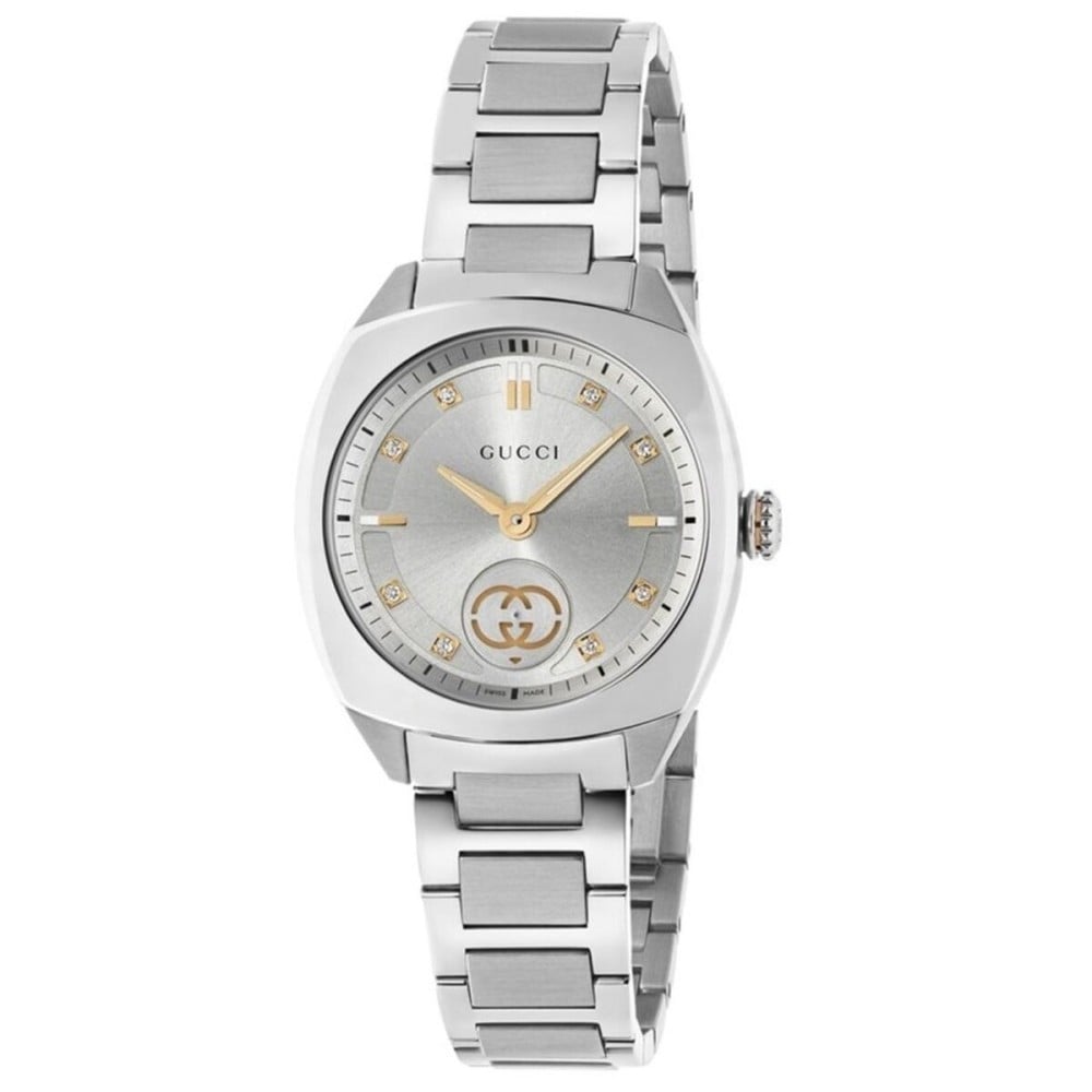 Damenuhr Gucci YA142510 Silberfarben