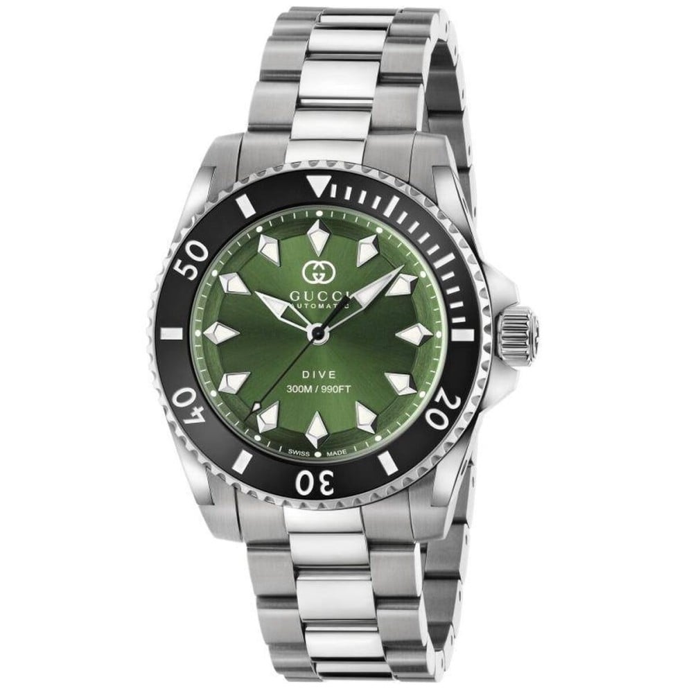 Herrenuhr Gucci YA136363 Silberfarben