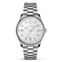 Damenuhr Gucci YA1265064 Silberfarben