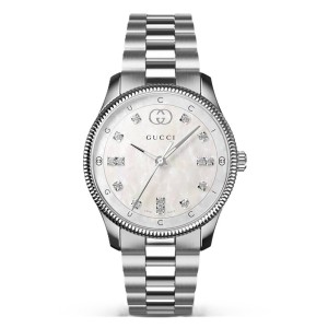 Damenuhr Gucci YA1265064 Silberfarben