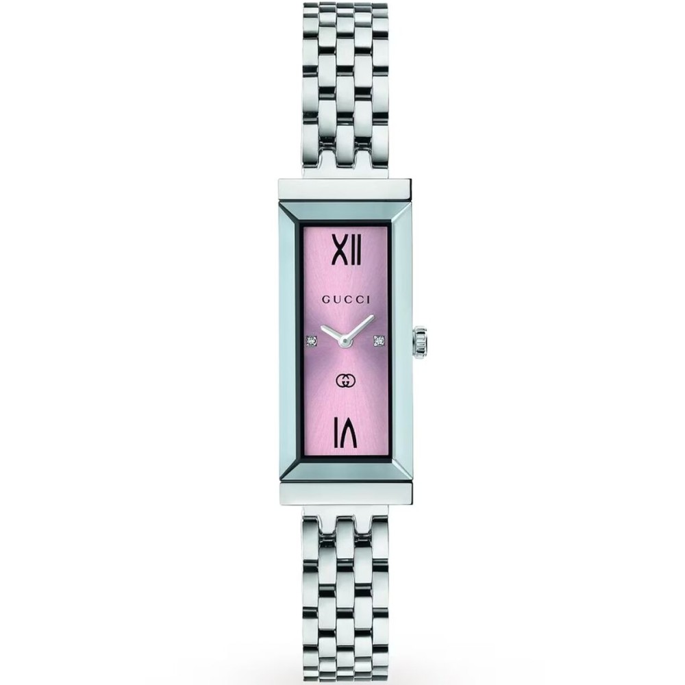 Damenuhr Gucci YA127516 Silberfarben