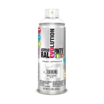 Peinture en spray Pintyplus Evolution IW101 320 ml Apprêt Base d'eau Blanc