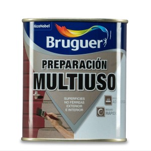 Préparation des surfaces Bruguer 5355523 Polyvalent Apprêt Blanc 750 ml Mat