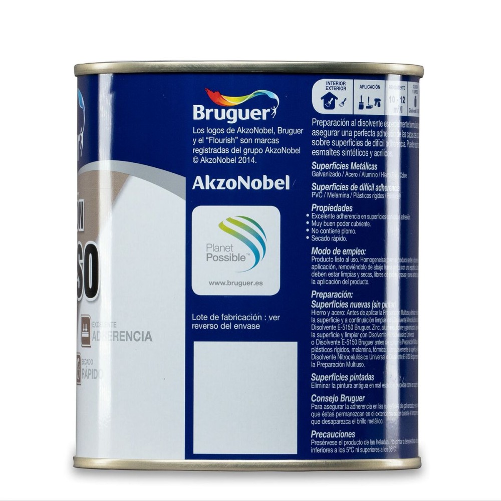 Oberflächenbehandlung Bruguer 5355523 Mehrzweck Grundierung Weiß 750 ml Mattierend