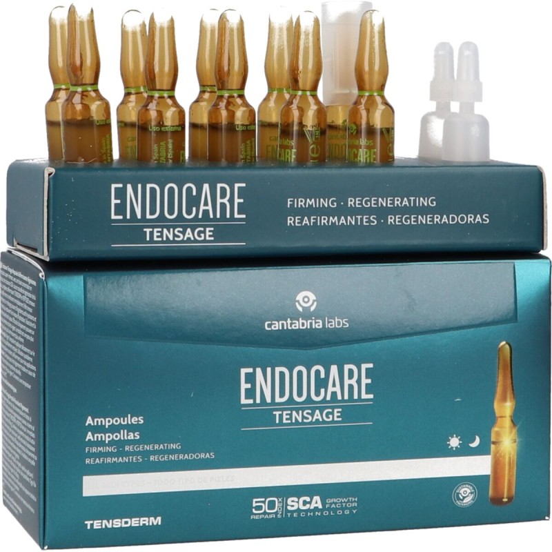 Traitement Facial Raffermissant Endocare Tensage 10 x 2 ml Ampoules