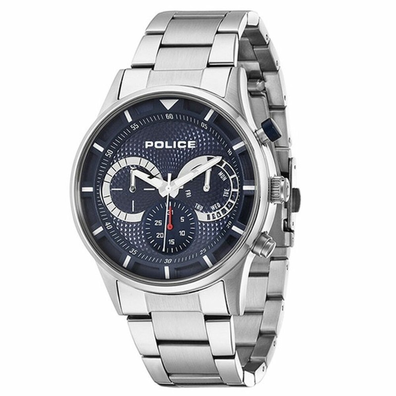 Men's Watch Police P14383JS03M Silver