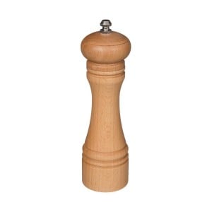 2 in 1 Salt and Pepper Mill Secret de Gourmet Brown Wood 22 x 6 cm
