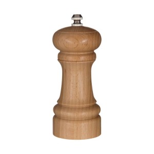 2 in 1 Salz- und Pfeffermühle Secret de Gourmet Braun Holz 14,5 x 5,5 cm