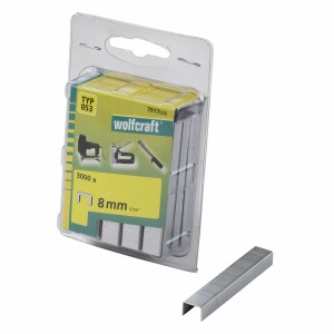 Heftklammern Wolfcraft 7017000 Nº 053 3000 Stück