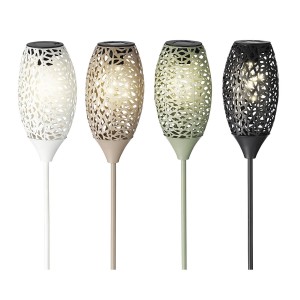 Borne de jardin solaire Lumineo Ø 11 x 94 cm Solaire 1 Unité