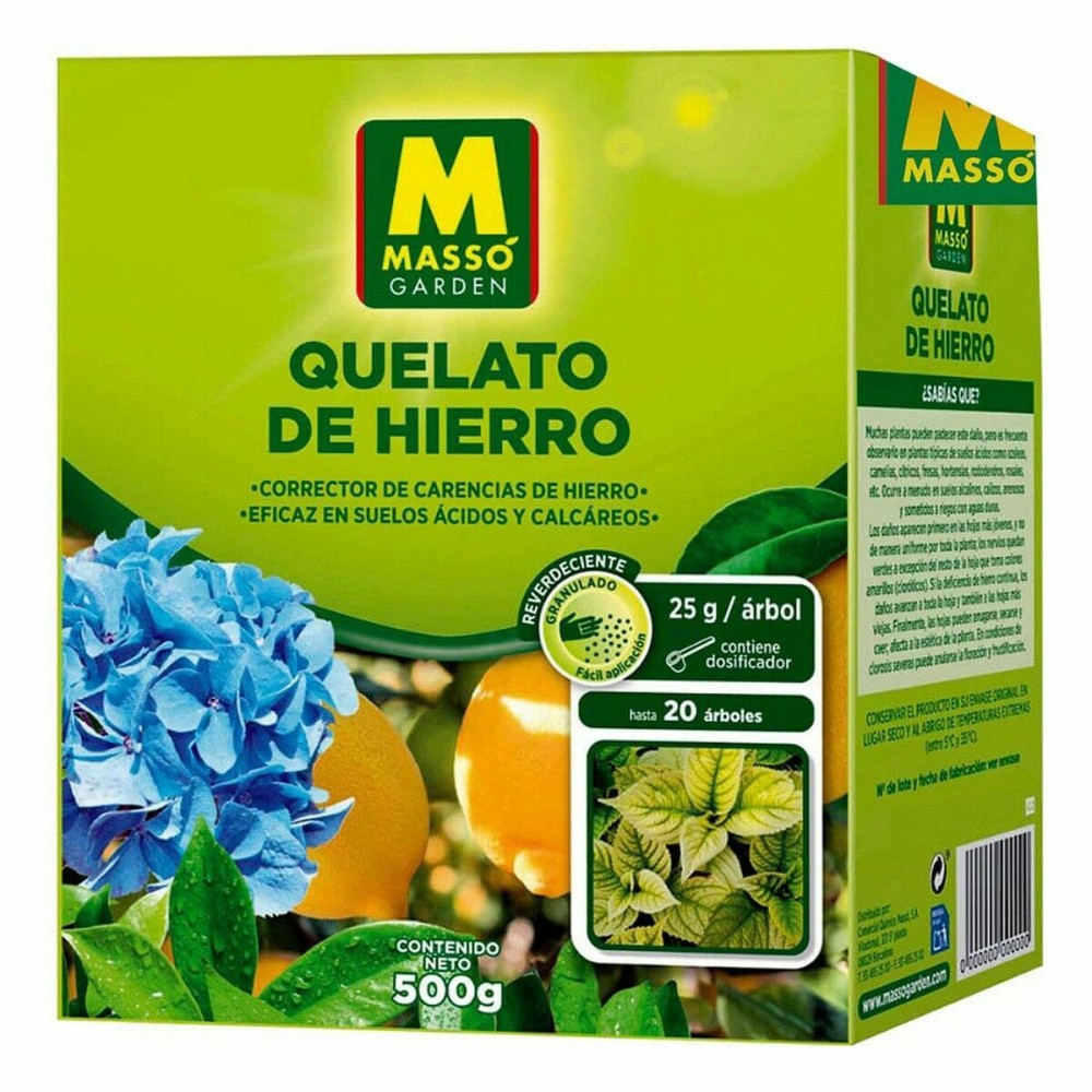 Engrais pour les plantes Massó Quelato 500 g Granulés