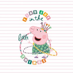 Couvre-lit Peppa Pig Find Joy Multicouleur