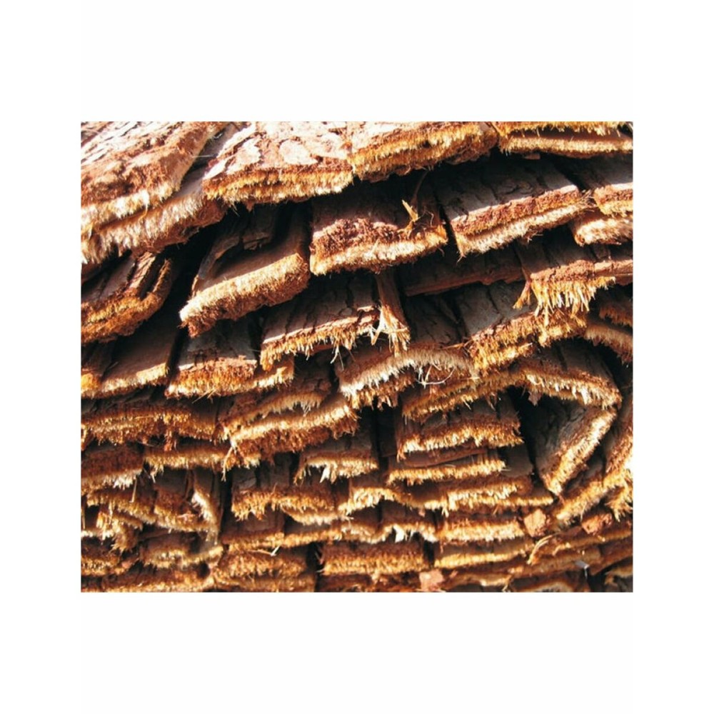 Canisse Faura f27101 Marron Sapin fils de fer écorce d'arbre 1 x 3 m