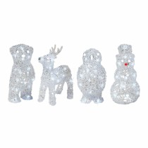 Dekorative Gartenfigur Lumineo 491031 tiere 17 x 12 x 23 cm Weihnachten