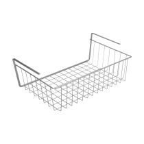 Organizer für Küchenschränke Metaltex Kanguro 40 x 26 x 14 cm Weiß Grau
