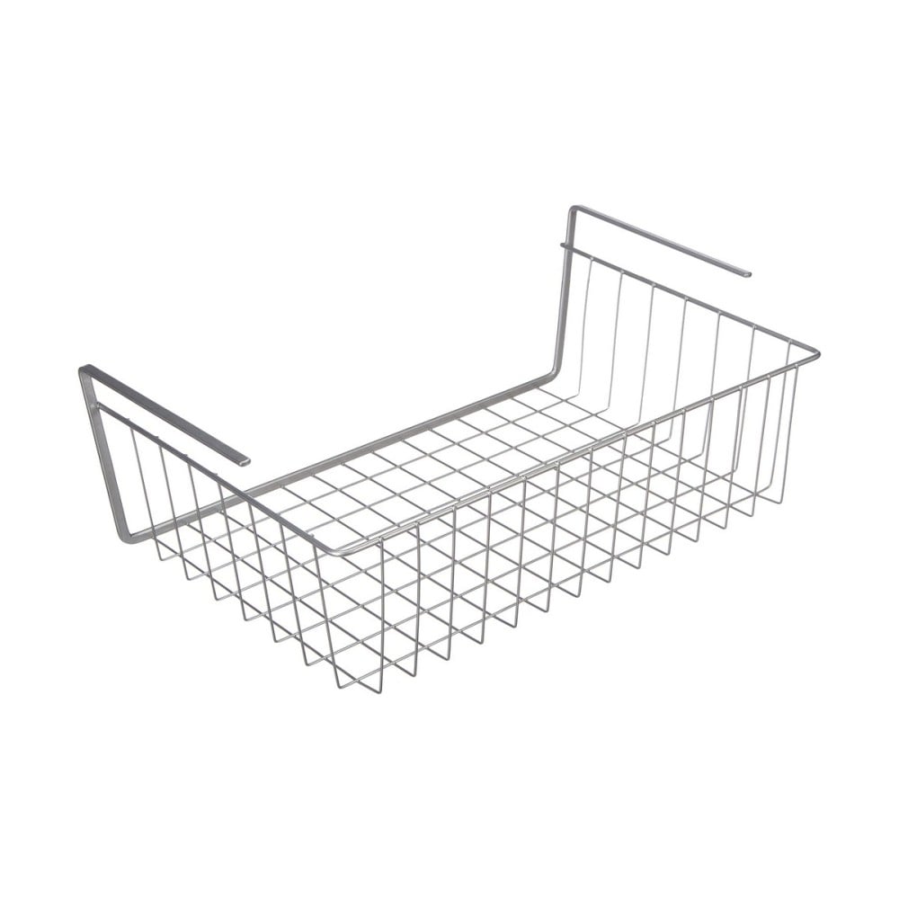 Kitchen Cupboard Organiser Metaltex Kanguro 40 x 26 x 14 cm White Grey