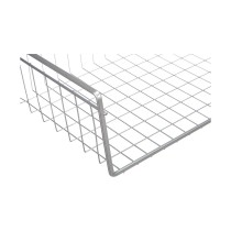 Organizer für Küchenschränke Metaltex Kanguro 40 x 26 x 14 cm Weiß Grau
