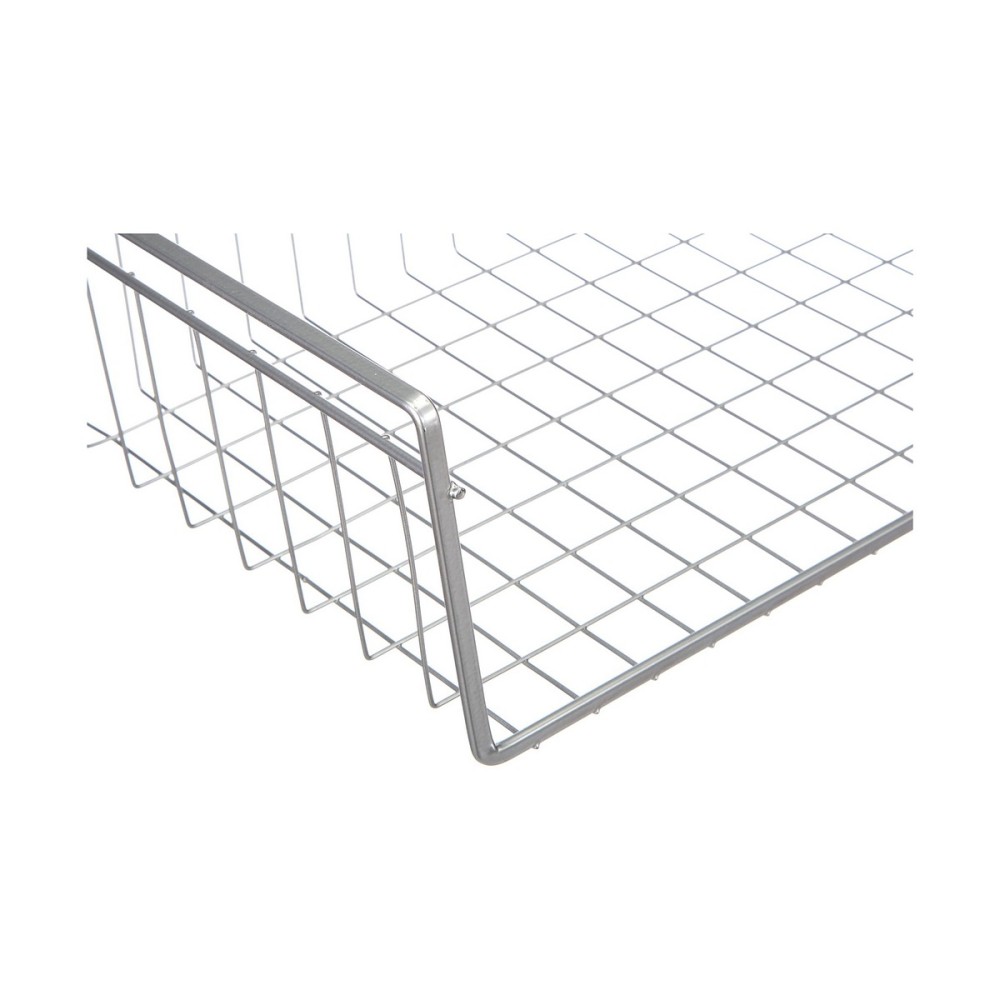 Organizer für Küchenschränke Metaltex Kanguro 40 x 26 x 14 cm Weiß Grau