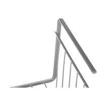 Organizer für Küchenschränke Metaltex Kanguro 40 x 26 x 14 cm Weiß Grau