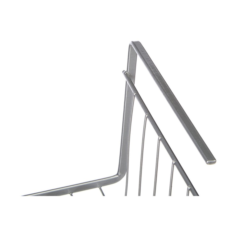 Organizer für Küchenschränke Metaltex Kanguro 40 x 26 x 14 cm Weiß Grau