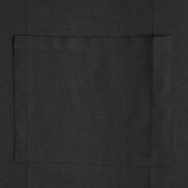 Tablier avec Poche Atmosphera Noir Coton (60 x 80 cm)