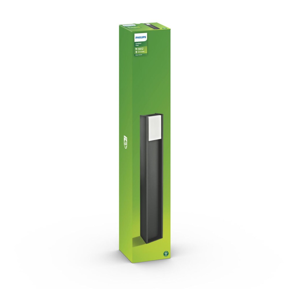 Marker Philips 16354/93/16 Anthracite 12,1 x 80,2 x 12,1 cm Aluminium Plastic (4000 K) (Soft green) (2700 K)