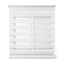 Store à enrouleur Stor Planet Clip&Fix Night&Day Blanc 60 x 180 cm