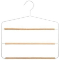 Mehrfach-Kleiderbügel 5five Simply Smart Metall 36 x 34,5 x 1,3 cm Bunt Hosen