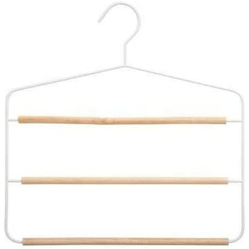 Mehrfach-Kleiderbügel 5five Simply Smart Metall 36 x 34,5 x 1,3 cm Bunt Hosen
