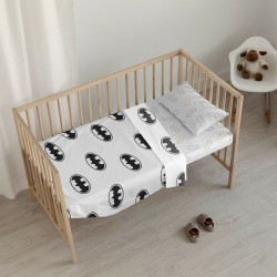 Bettwäsche-Set für Babybetten Batman Basic  Bunt