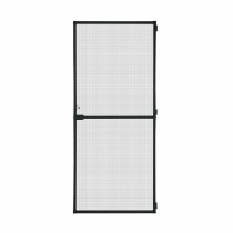 Anti-Mosquito Curtain Schellenberg Doors With frame Fibreglass Black Aluminium (100 x 210 cm)
