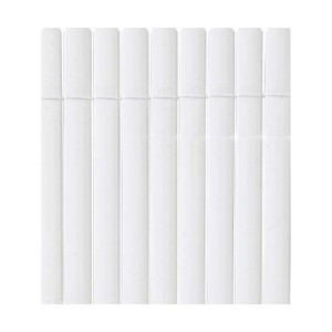 Canisse Nortene Plasticane Ovale 1 x 3 m Blanc PVC
