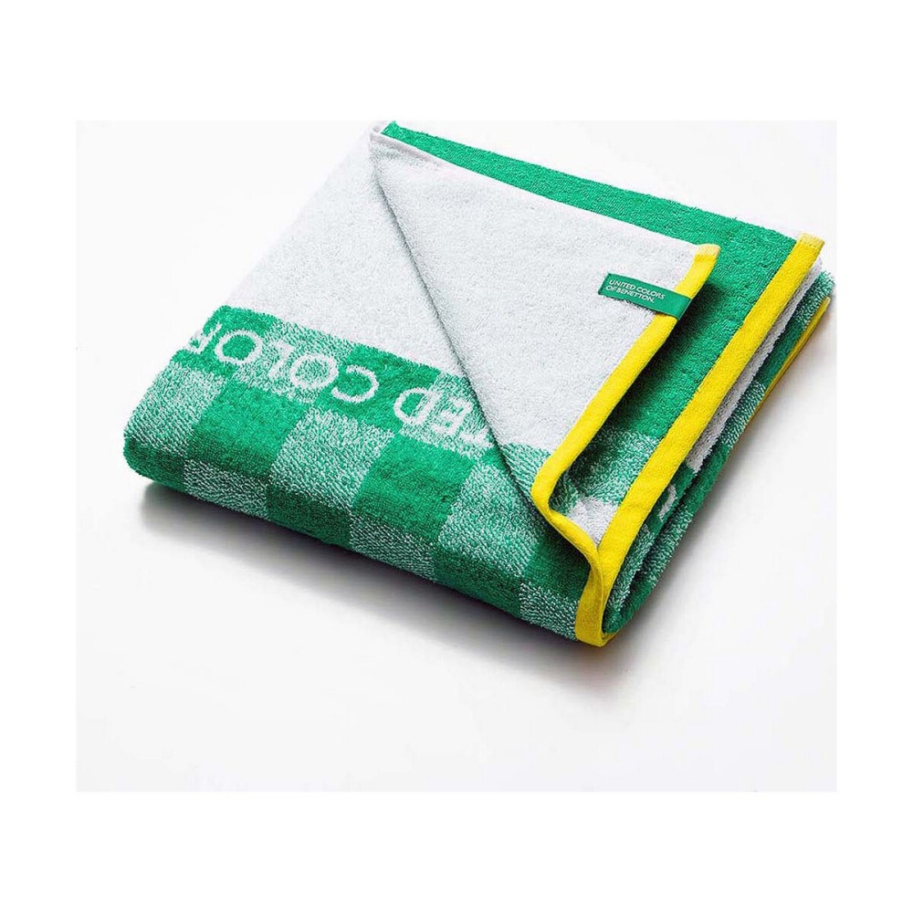 Serviette de plage Benetton BE148 140 x 170 cm Vert