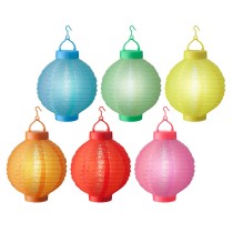 Lantern Lumineo Assorted colours Nylon
