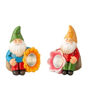 Gartenzwerge Lumineo 7,5 x 7 x 11 cm