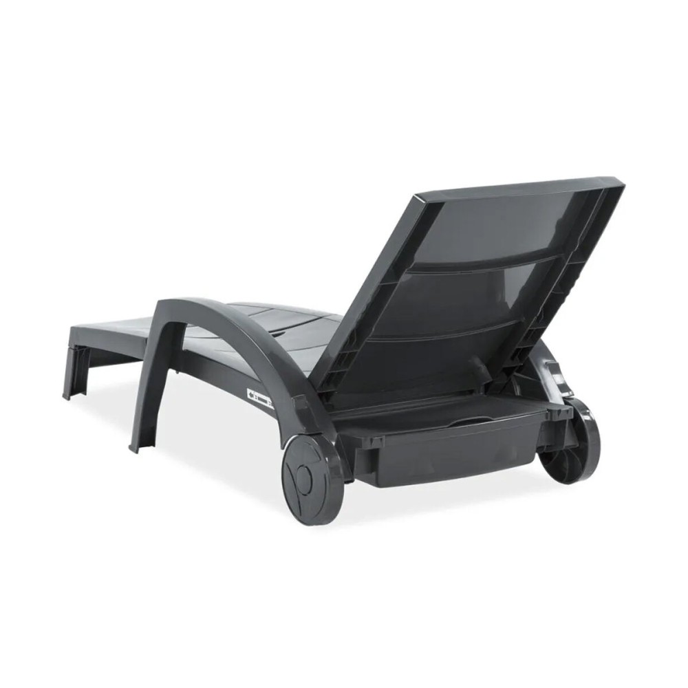 Sun-lounger Shaf Ocean Anthracite 100 x 74 x 42 cm